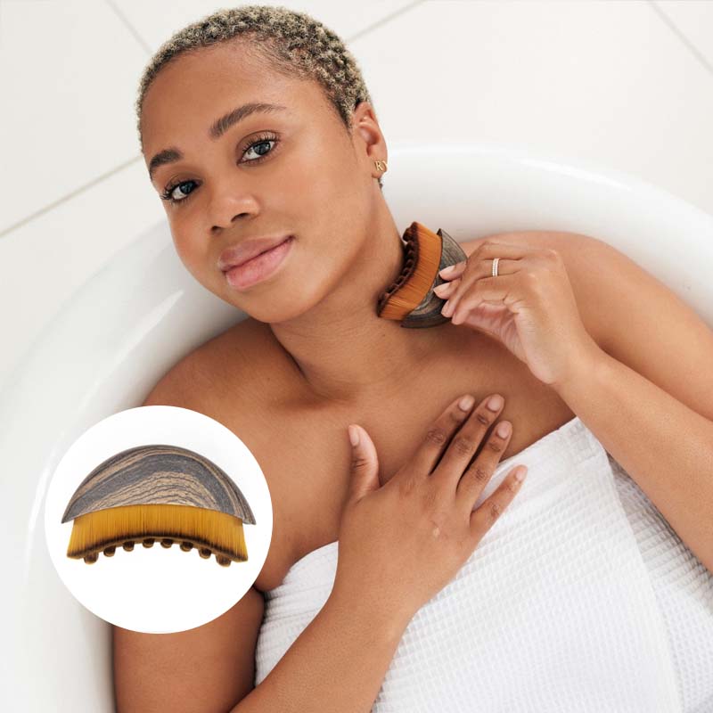 Lymfborste för kroppen