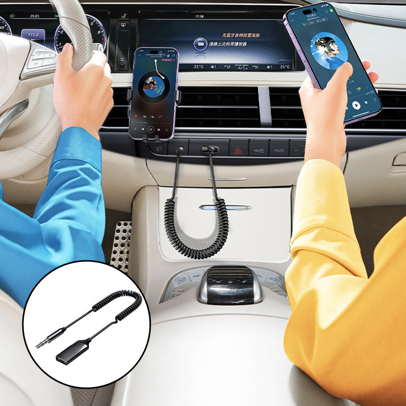 Bluetooth 5.3 Wireless Receiver for Hands-Free Car Audio