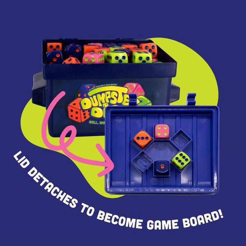 Dumpster Dice - Fast-Paced Family Dice Game