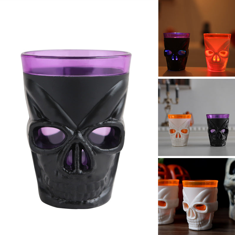 LED Halloween Skull Cups