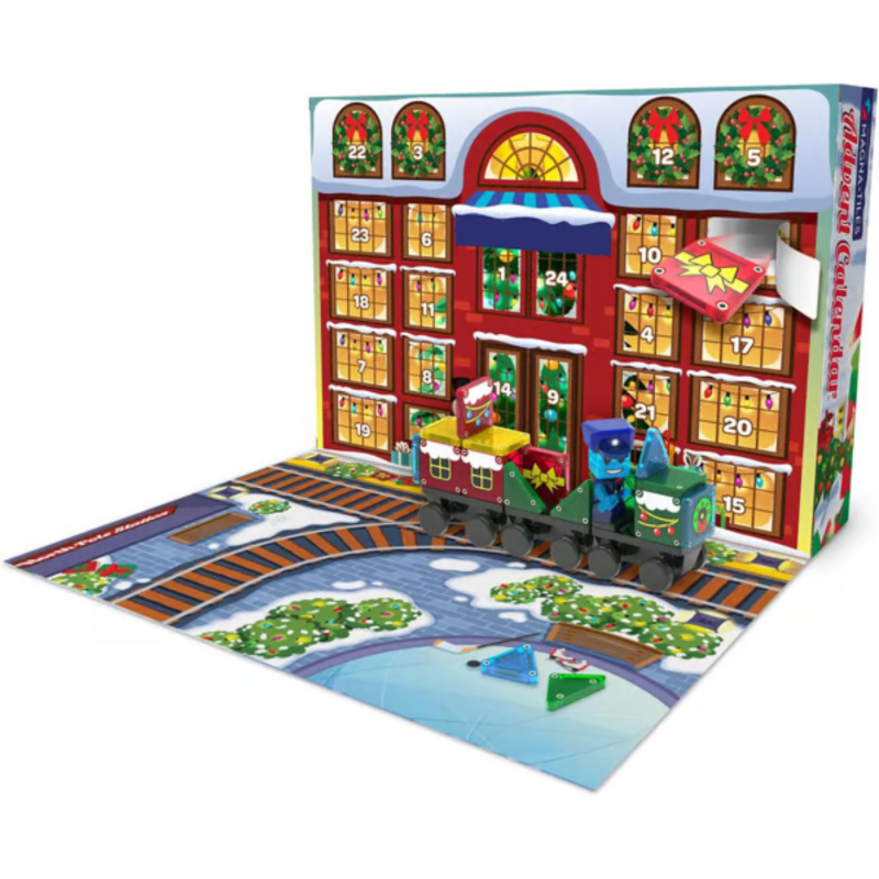 Christmas Advent Calendar Magnetic Construction Set