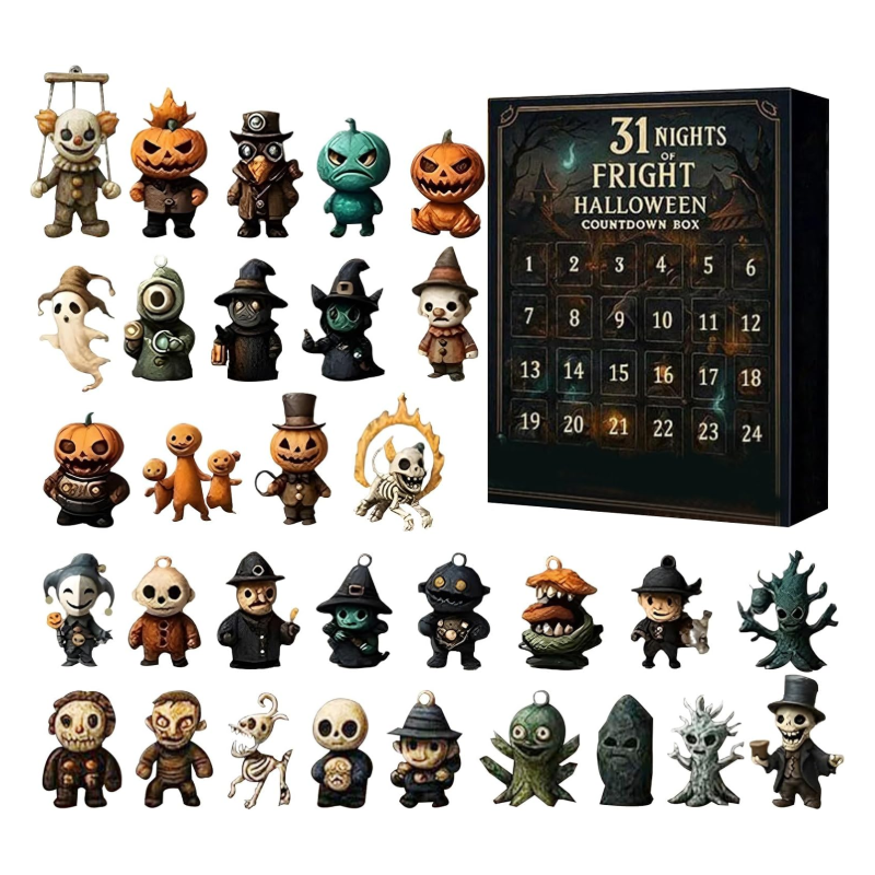 31 Nights of Fright Halloween Countdown Box