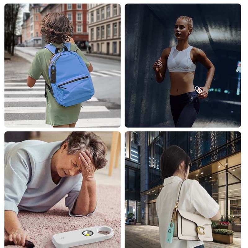 Nyckelring för personligt säkerhetslarm