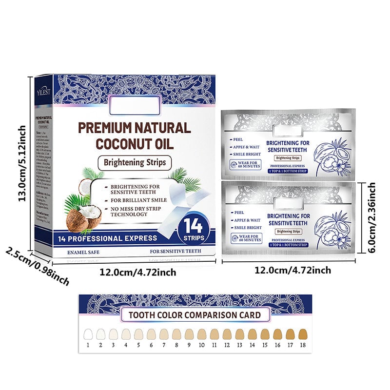 Kokosmynta Vitgörande Strips