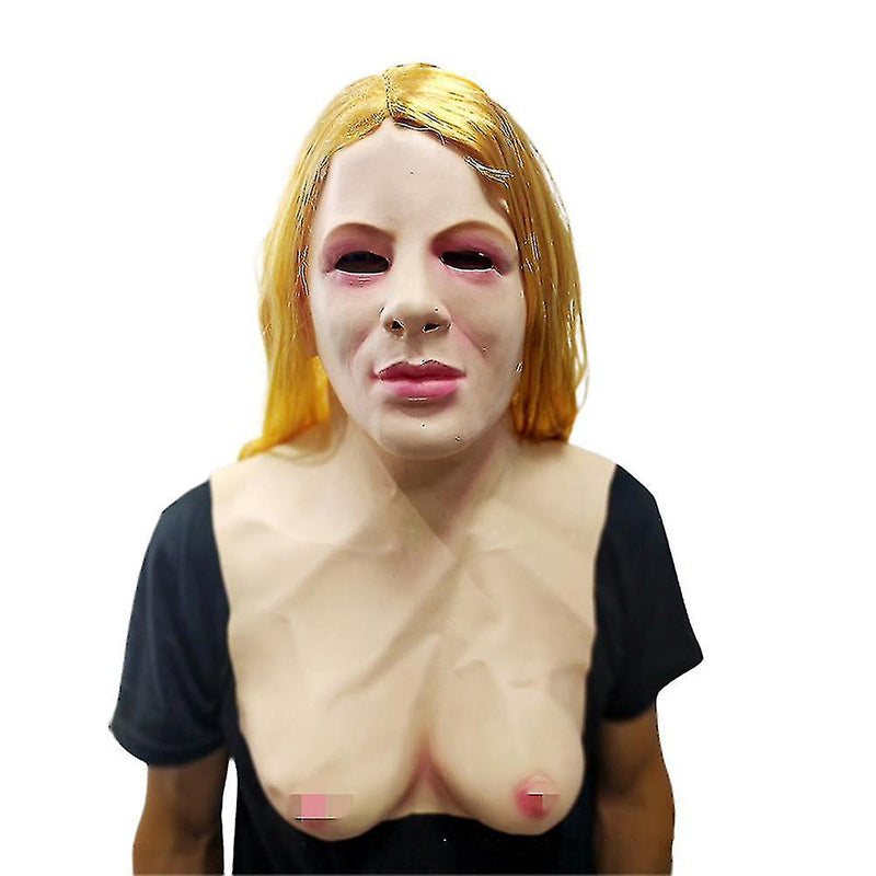 Halloween-simulerings latexmask