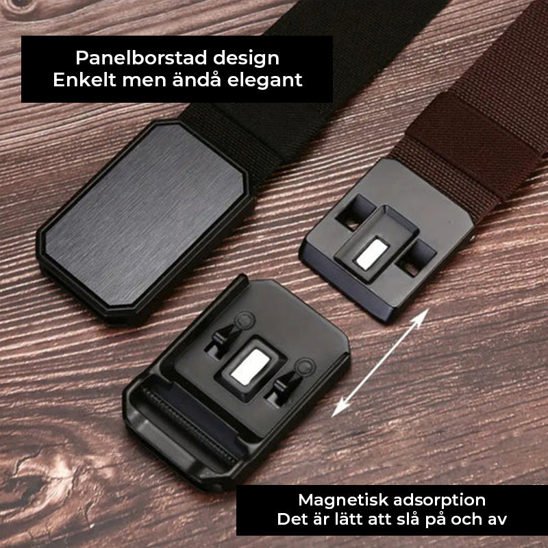 Herrbälte med magnetspänne