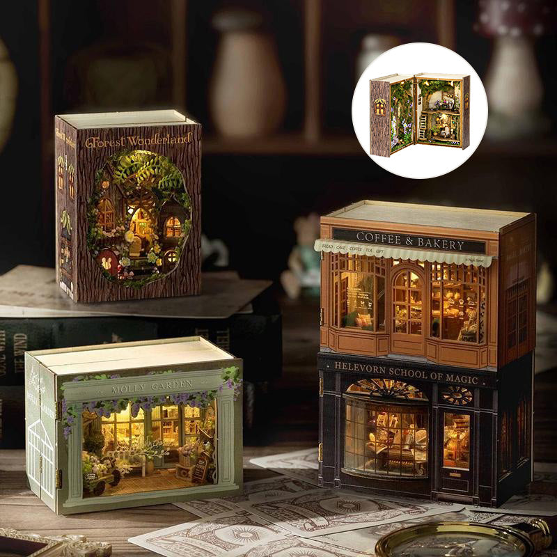 Fantasy Magic Cube Series DIY Miniature Dollhouse Cabin