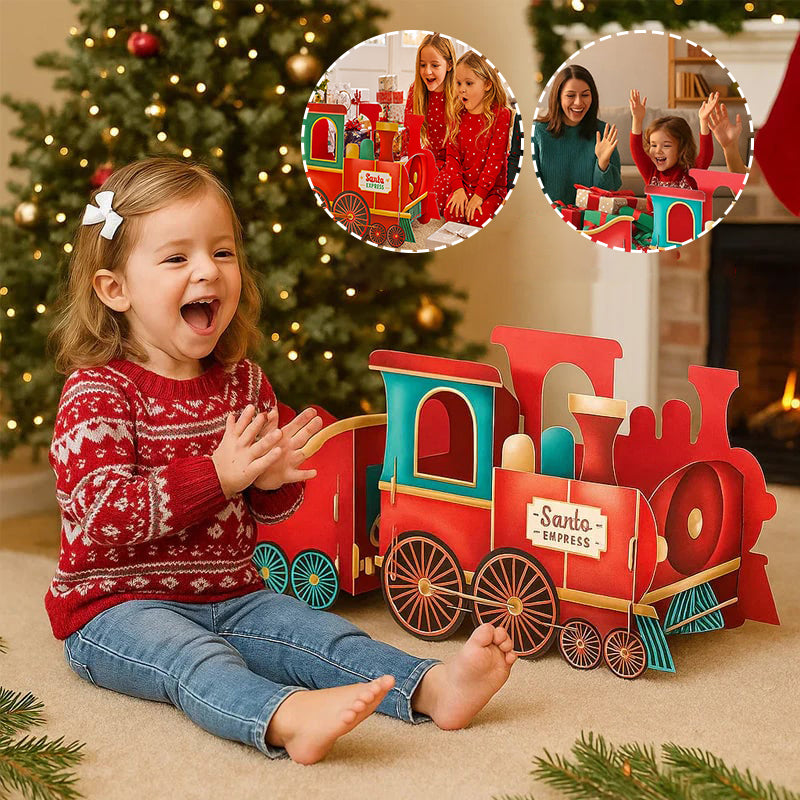 Christmas Train & Carriage Gift Box