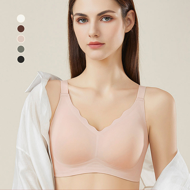 Seamless Push-Up Bra with Removable Pads