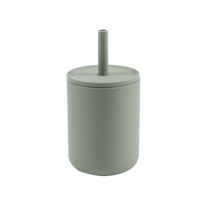 Silicone Baby Cups With Straws and Lids