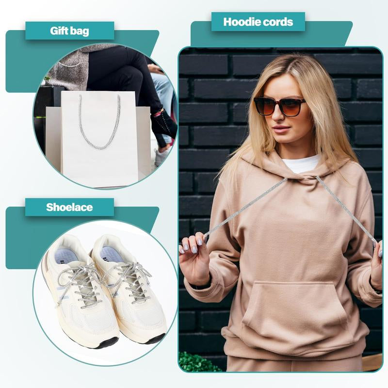 Rhinestone Glitter Shoe Laces