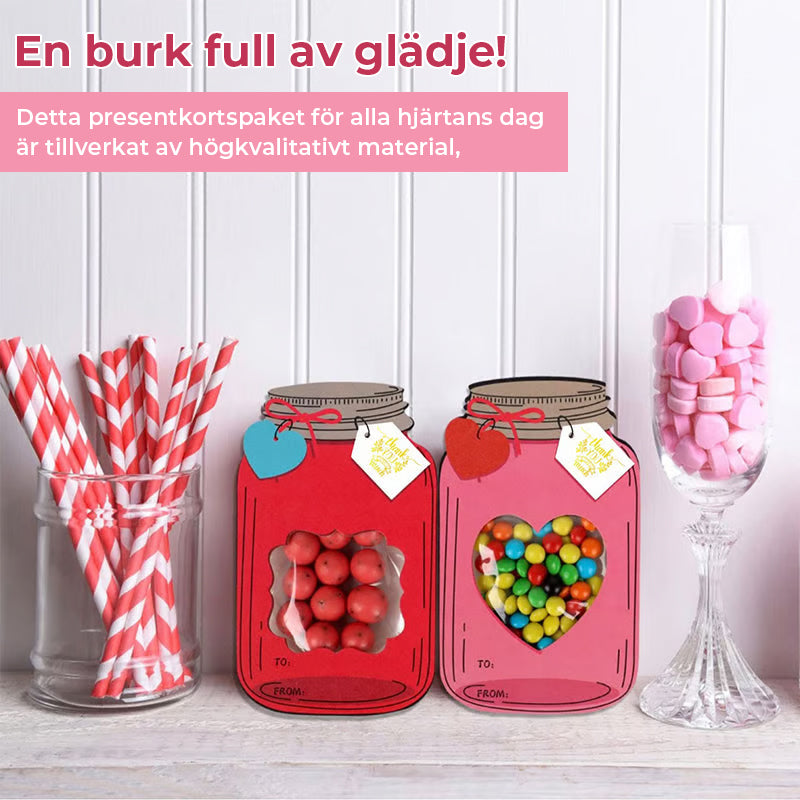 Mason Jar gratulationskort