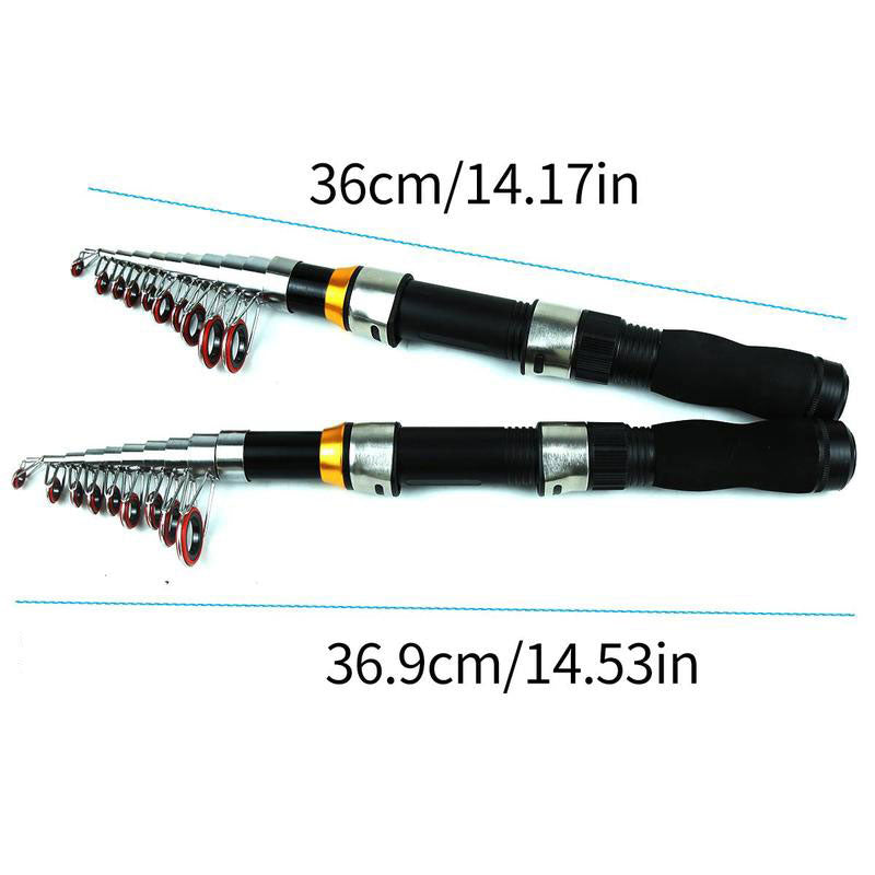 Professional Fishing Rod and Reel Combo Set