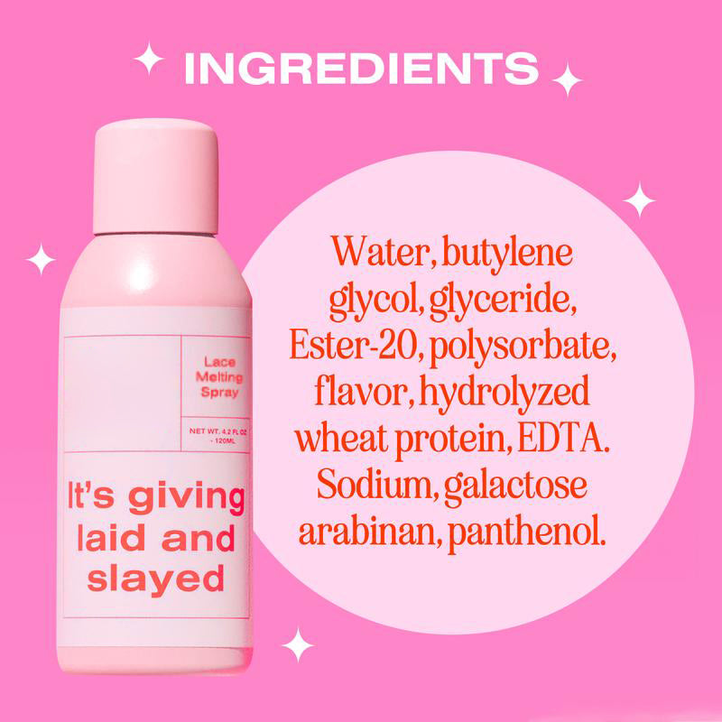 Ashy Lace Melting Spray for Lace Wigs