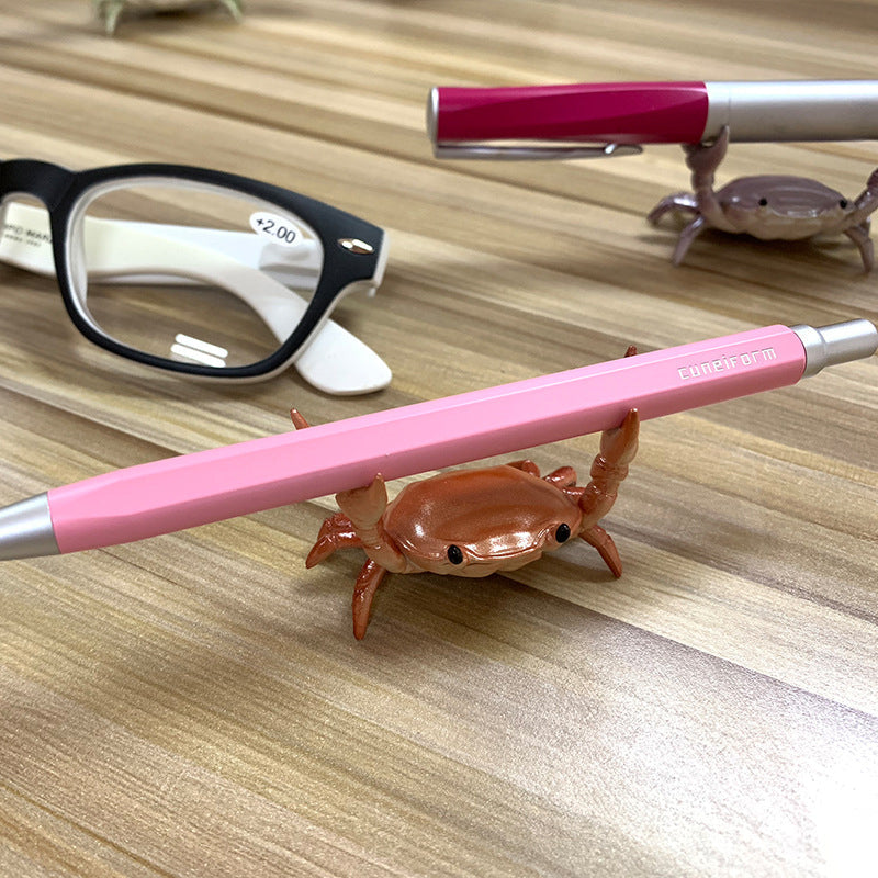 Realistic Crab Shaped Pen Holder