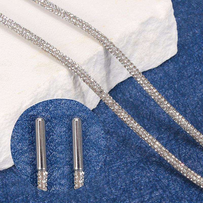 Rhinestone Glitter Shoe Laces