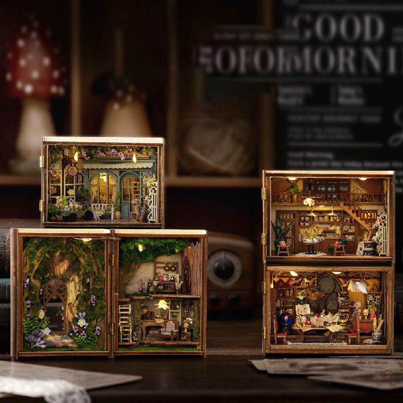 Fantasy Magic Cube Series DIY Miniature Dollhouse Cabin