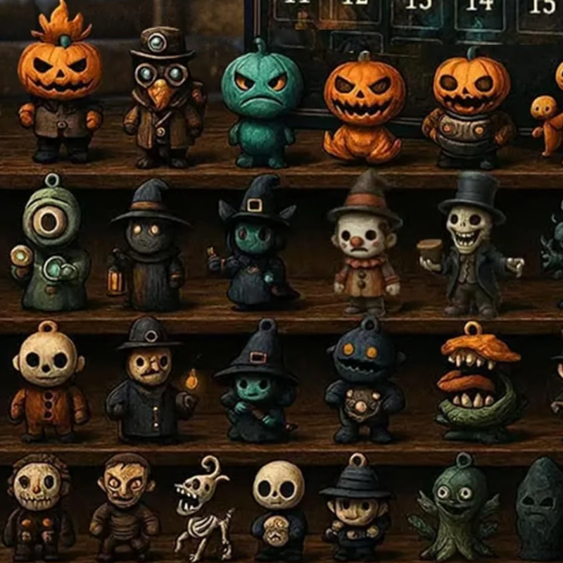 31 Nights of Fright Halloween Countdown Box