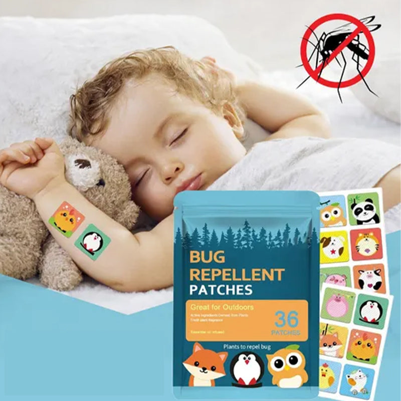 Gentle Herbal Waterproof Mosquito Repellent Patch
