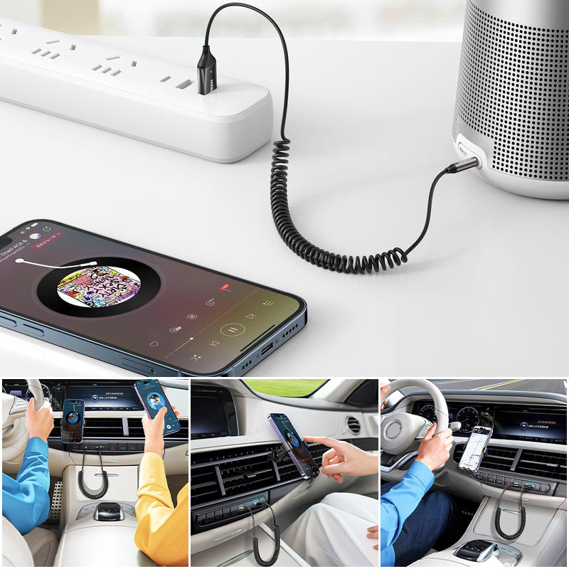 Bluetooth 5.3 Wireless Receiver for Hands-Free Car Audio
