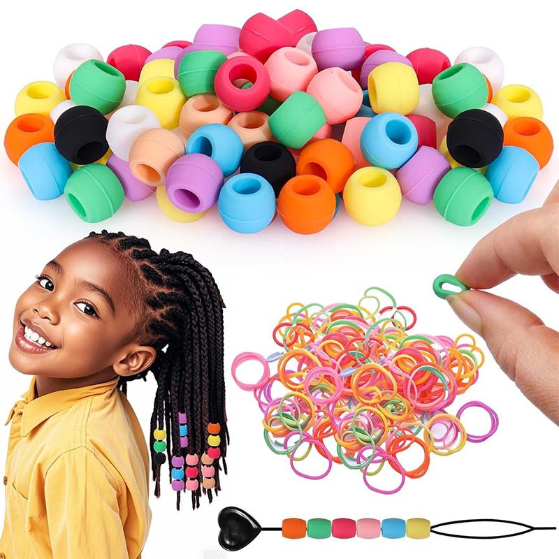 Silicone Hair Beads
