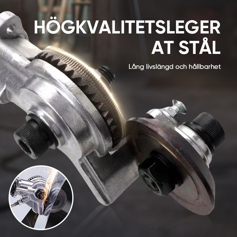 Elektrisk borr och saxfäste verktyg stans- och klippmaskin