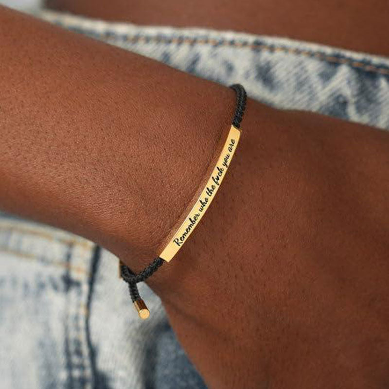 Engraved Inspire Bracelet