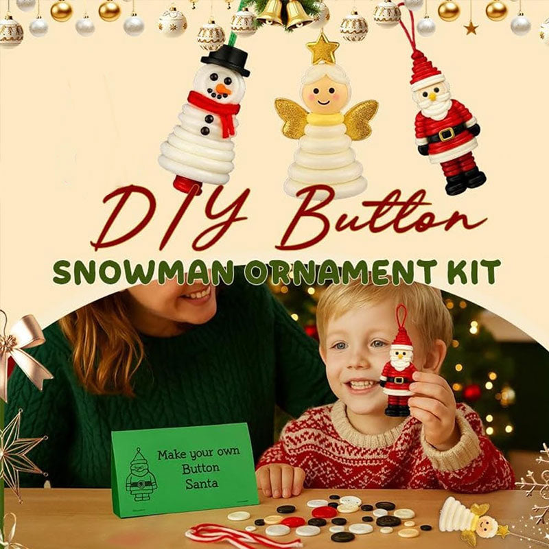 DIY Button Ornament Kits