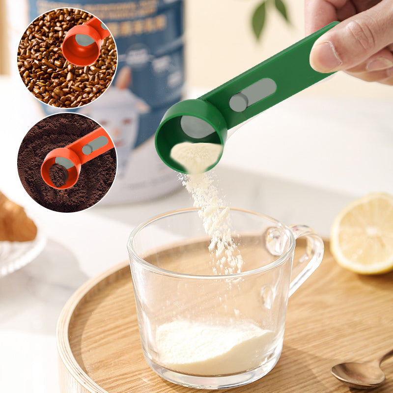 Multi-Purpose Scoop with Built-In Funnel