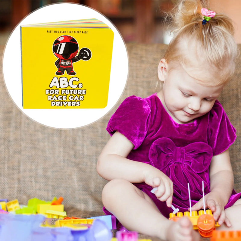 ABC's For Future Race Car Drivers Alphabet Book