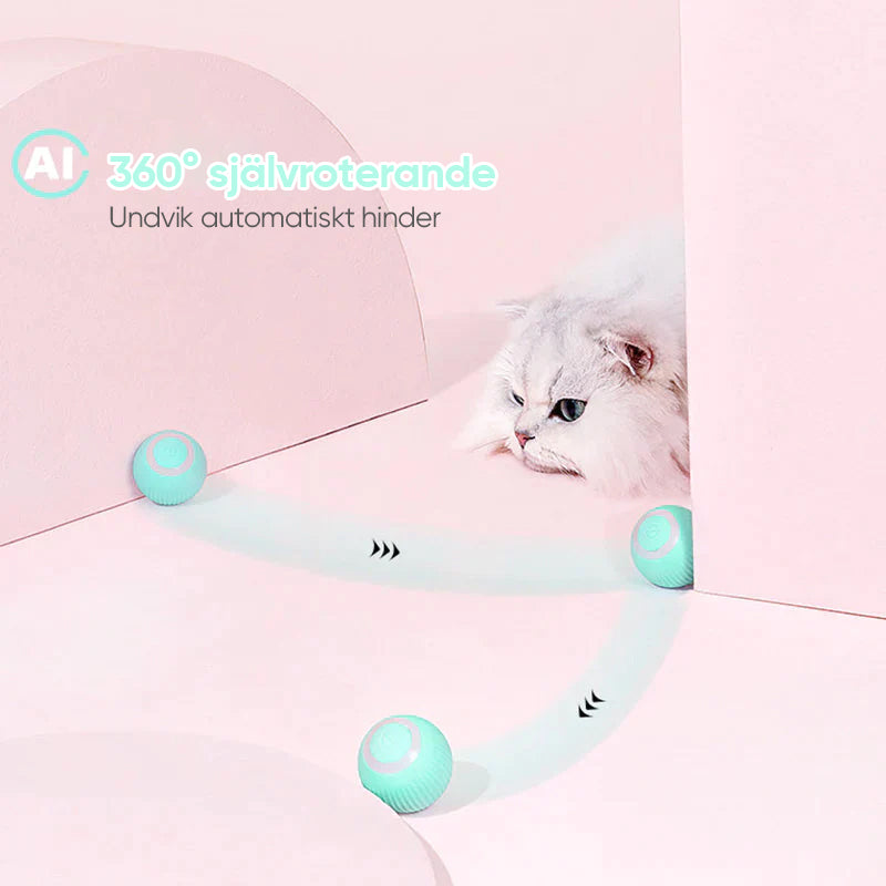 【STORT UTFÖRSÄLJNING】Smart Cat Interaktiva Bollleksaker
