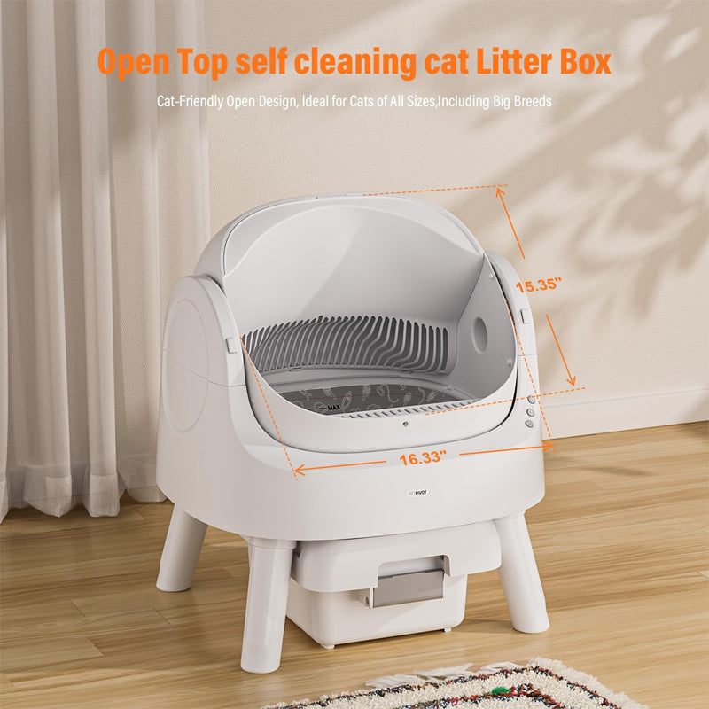 Automatic Self-Cleaning Cat Litter Box