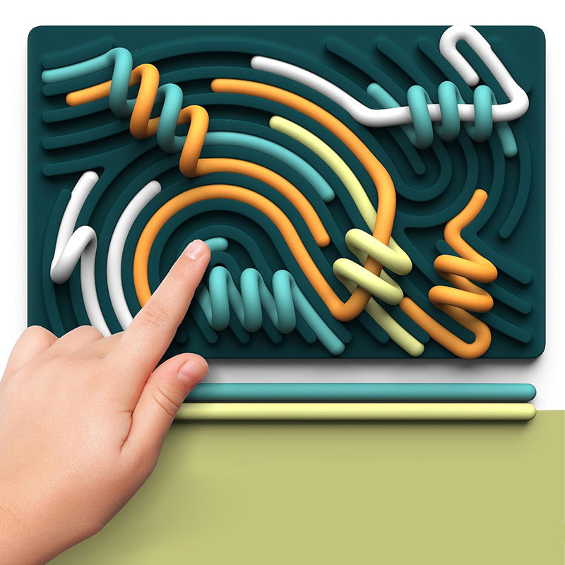 Silikon Fidget Toy för lugnande och sensoriska aktivitetstavla