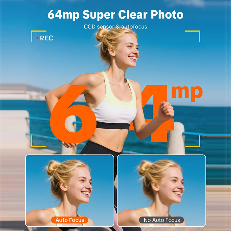 Digital Camera 4K for Photography and Video