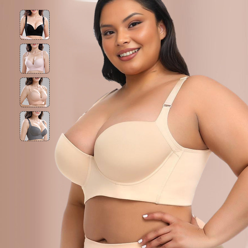 Comfortable Plus Size Anti-Sagging Bra for Women