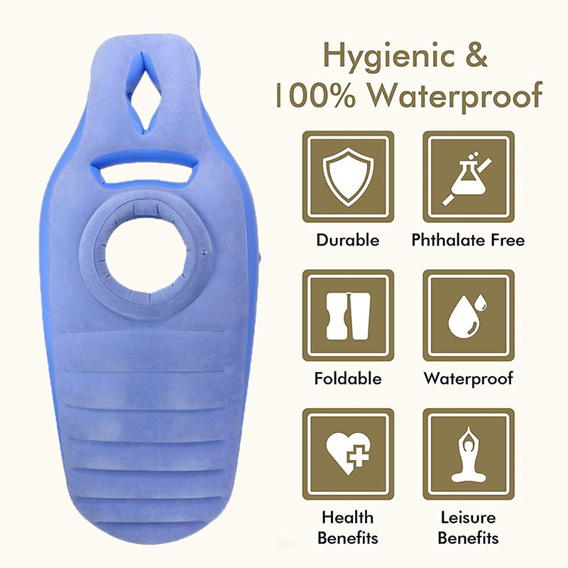 Comfortable Pregnancy Pillow for Side and Prone Sleeping