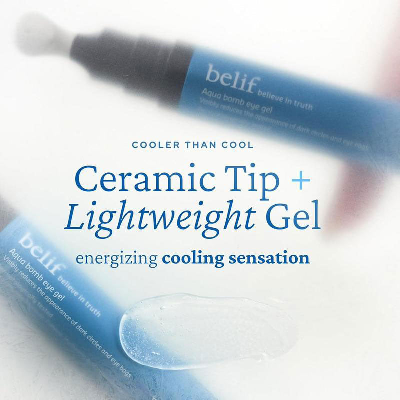 Cooling Eye Gel with Caffeine, Hyaluronic Acid & Niacinamide