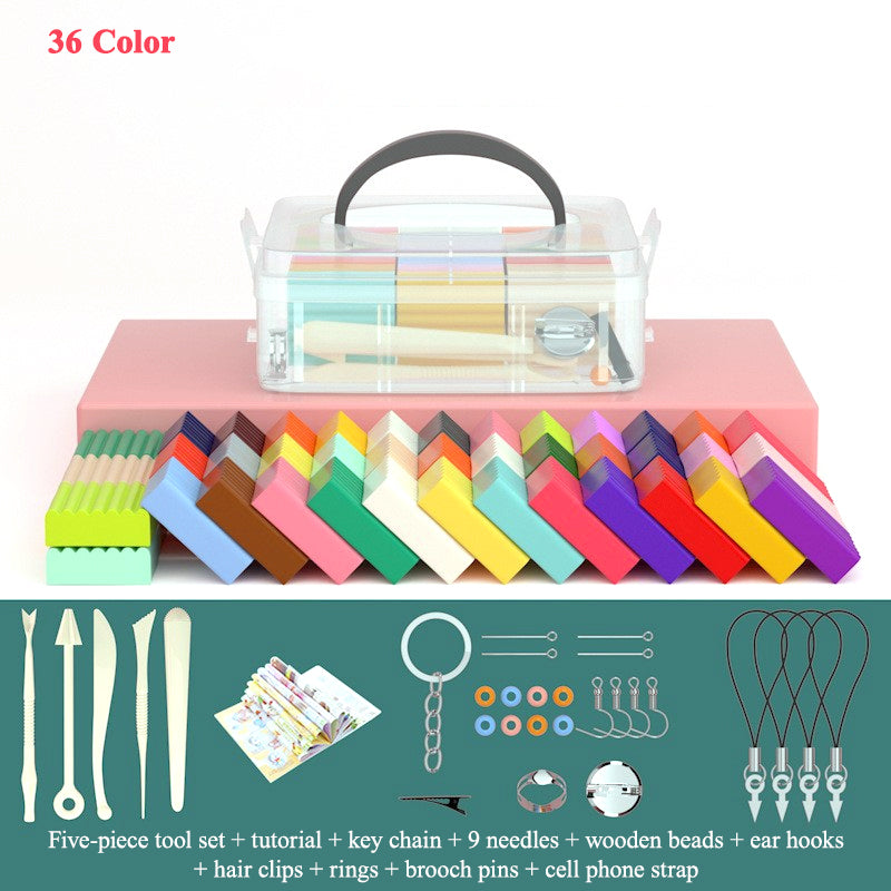 Polymer Clay, Modeling Kit with Clay Sculpting Tools and Accessories