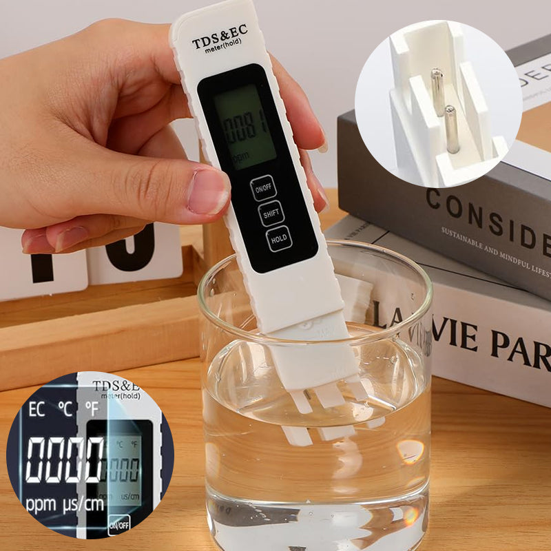 Digital Water Quality Tester for TDS, EC and Temperature