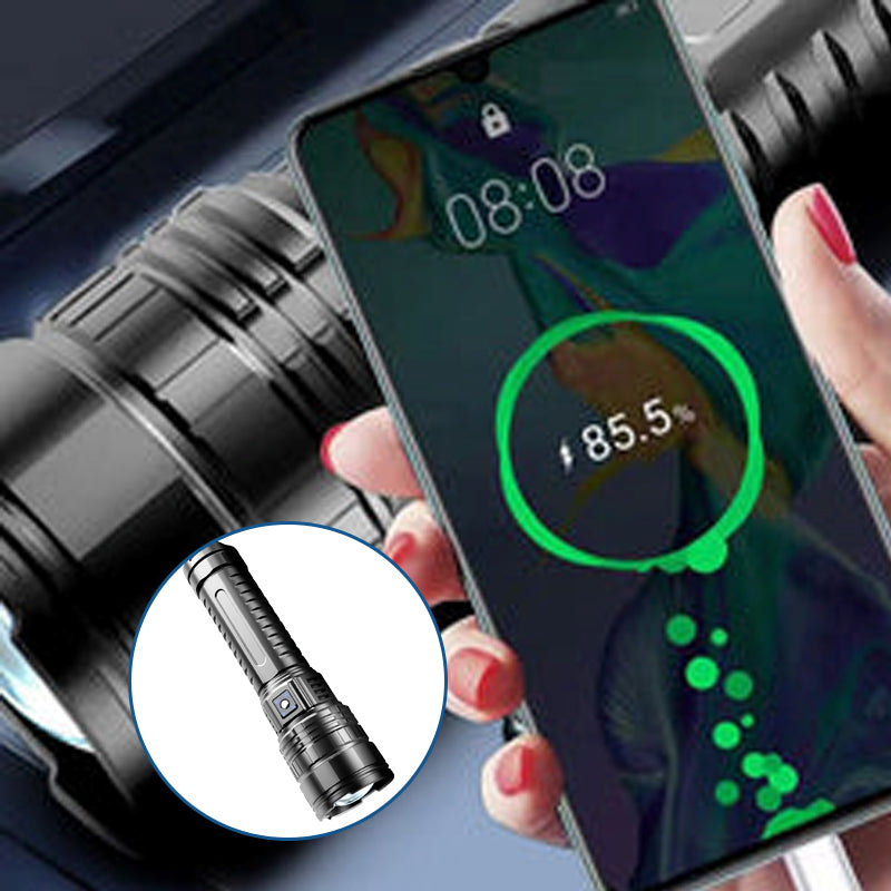 Rechargeable High-Power LED Flashlight