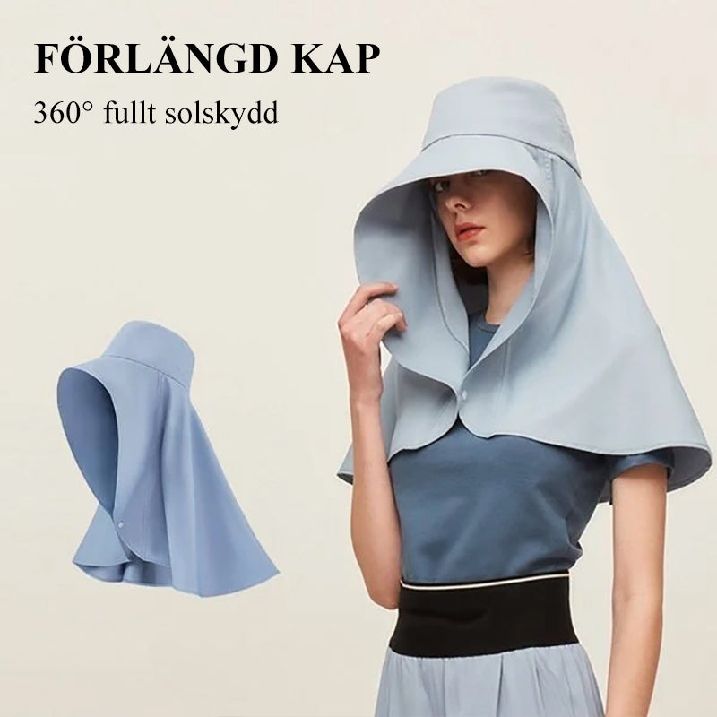 Mode dam UV-skydd bucket hatt