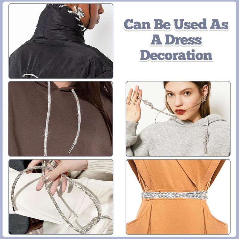 Rhinestone Glitter Shoe Laces