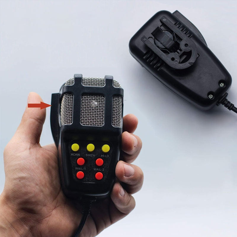 7 Tone Sound Mic PA Speaker Car Horn