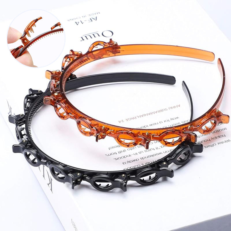 Hårband med luggklämma