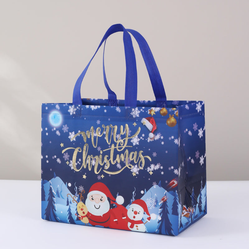 Christmas Non-Woven Gift Bag Set (16 Bags)