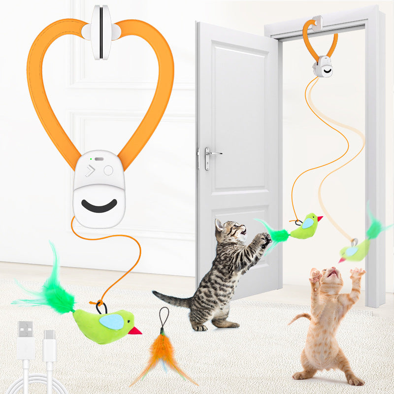 Automatic Interactive Cat Teaser Toy