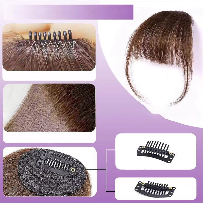 Sömlös 3D Clip-In Lugg hårförlängning