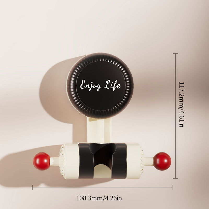 Justerbar duschhållare med sugkopp