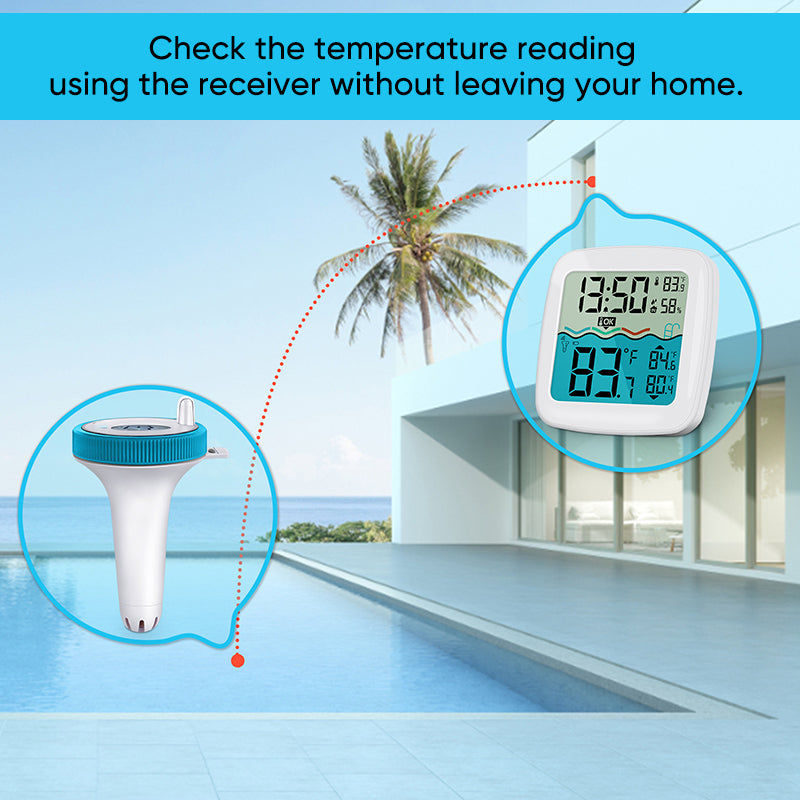 Floating Wireless Swimming Pool Thermometer