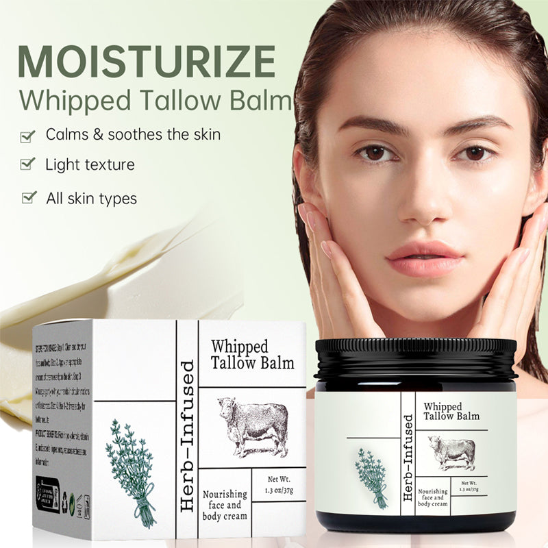 Herb-Infused Whipped Tallow Balm
